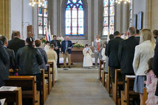 Feier der 1. Heiligen Kommunion in Sankt Crescentius (Foto: Karl-Franz Thiede)